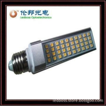 Die-casting aluminum 7w SMD5050 led pl light